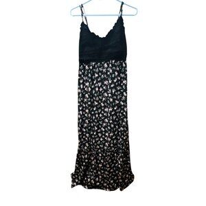 Black Sundress with Flowers
